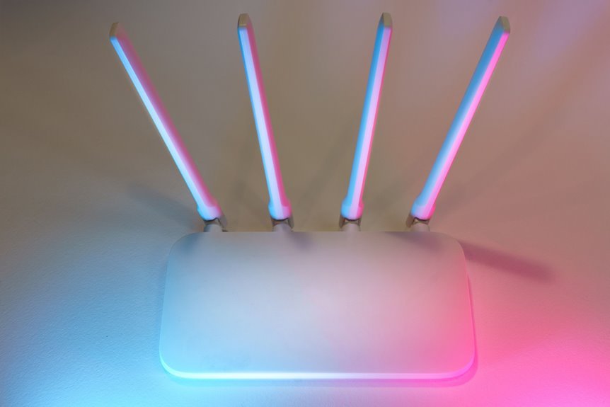common typing mistake router address